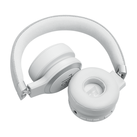 JBL Live 670NC - White - Wireless On-Ear Headphones with True Adaptive Noise Cancelling - Detailshot 1